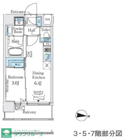 イプセ住吉の物件間取画像